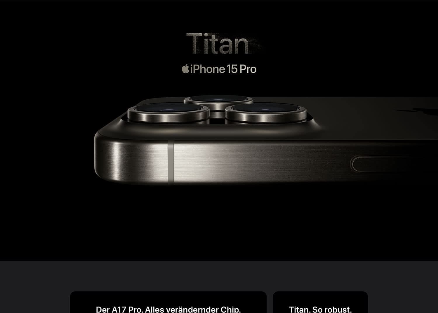 iPhone 15 Pro Max Ansicht