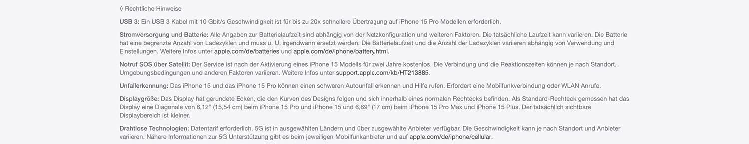 iPhone 15 Pro Max Ansicht